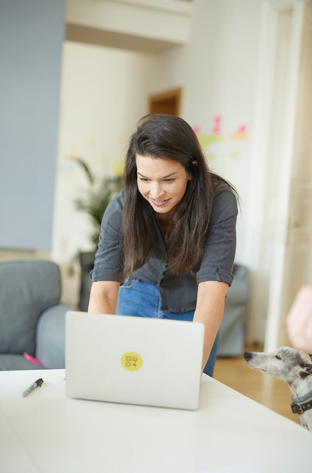 Bernadett Sztanó at work